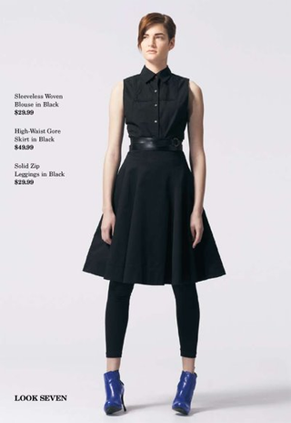 Illustration for article titled Alexander McQueen Rocks Target With Leather And Poodle Skirts